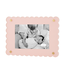 Scalloped Pink Acrylic Frame
