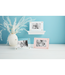 Scalloped Pink Acrylic Frame