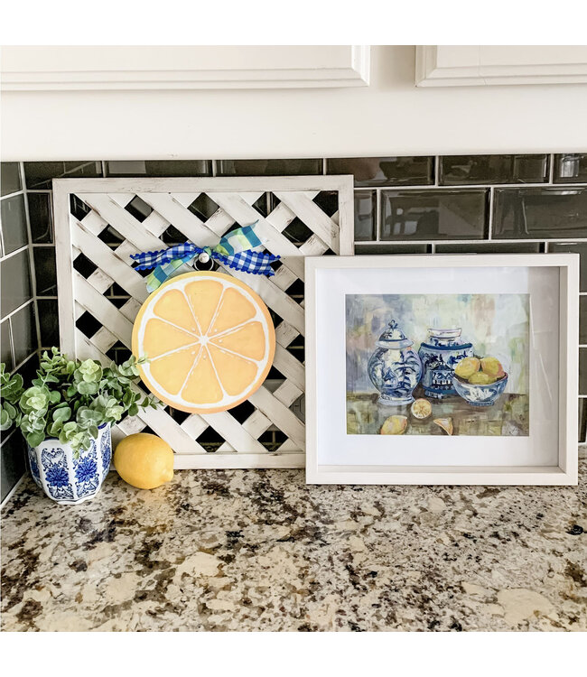 Round Top Mini Lemon Charm