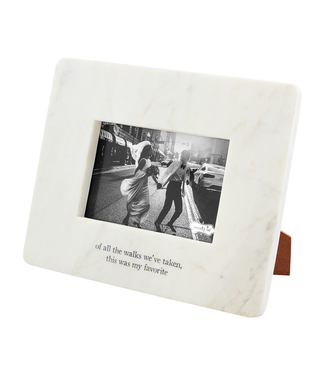 All The Walks Marble Picture Frame
