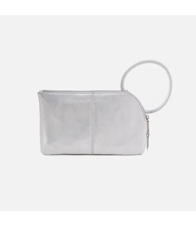 Hobo Sable Wristlet Silver