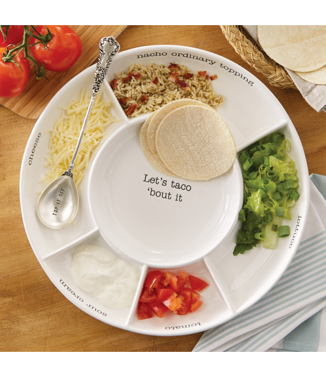Taco Bar Serving Set