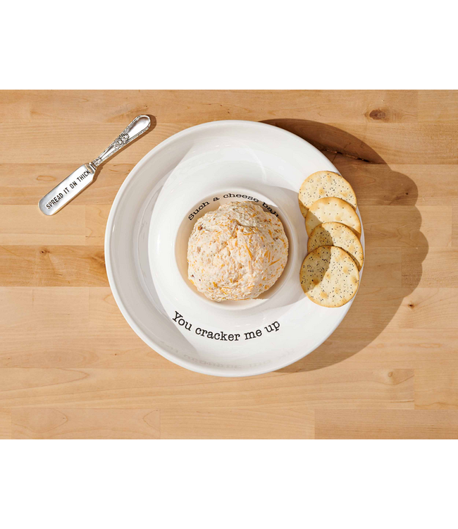 Cheese Ball Serving Dish Set