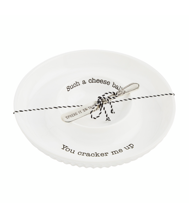 Cheese Ball Serving Dish Set
