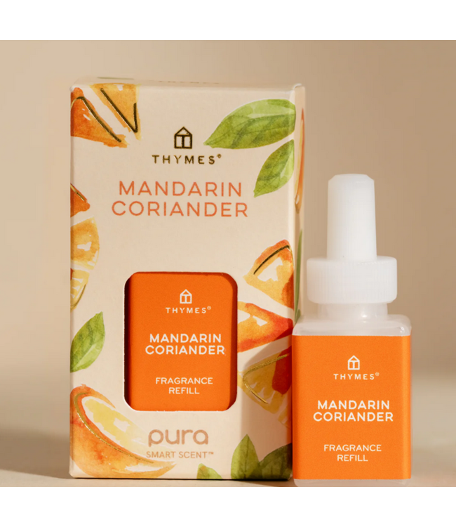 Thymes Mandarin Coriander Pura Diffuser Refill