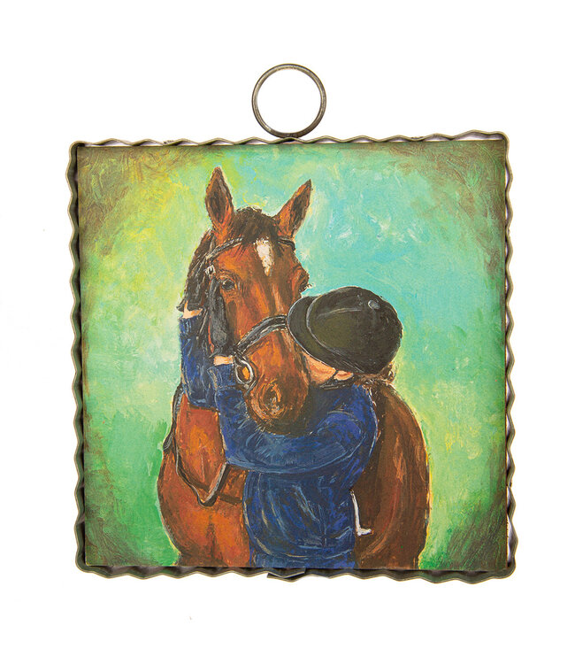 Round Top Mini Living The Dream Print