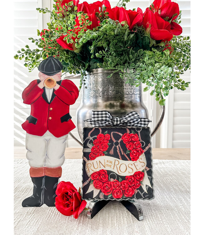 Round Top Mini Run For the Roses Print