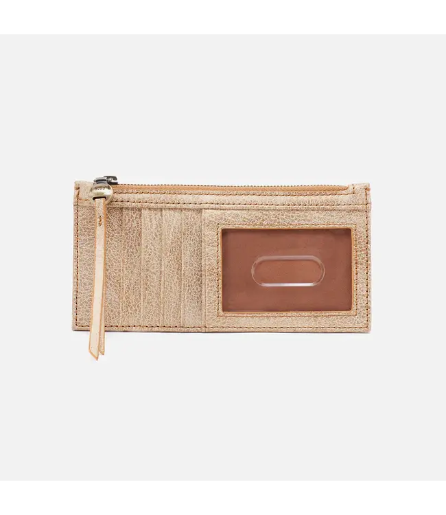 Hobo Carte Card Case Gold Leaf
