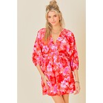 Day+Moon Hadley Red Floral Dress