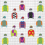 Jockey Silks Cocktail Napkins