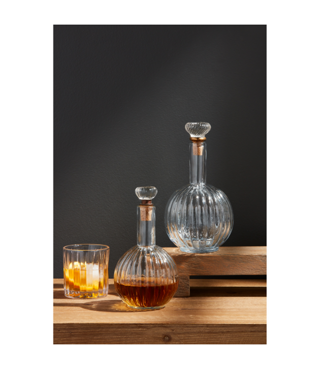 Small Glass Door Knob Decanter