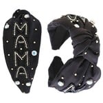 Sophia Collection Black Mama Knotted Headband