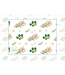 Kentucky Floral Burp Cloth and Wraparound Bib
