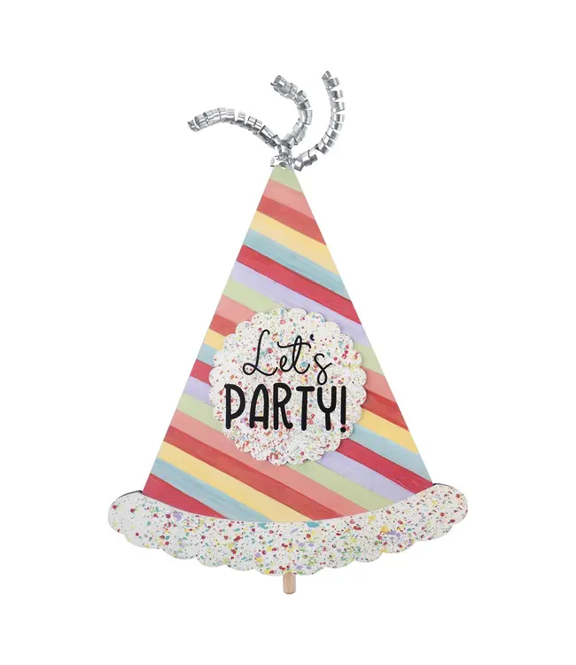 Glory Haus Let's Party Hat Topper