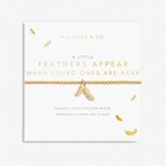 A Littles & Co A Little 'Feathers Appear When Loved Ones Are Near' Bracelet