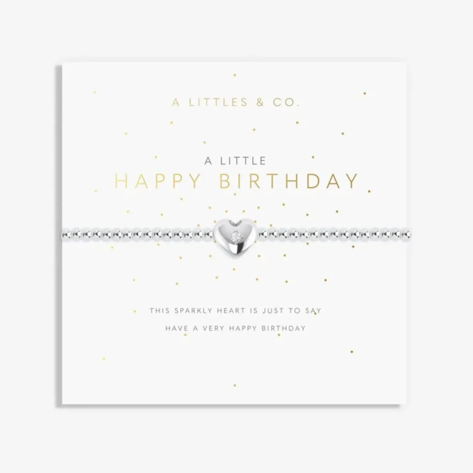 A Littles & Co A Little 'Happy Birthday' Bracelet