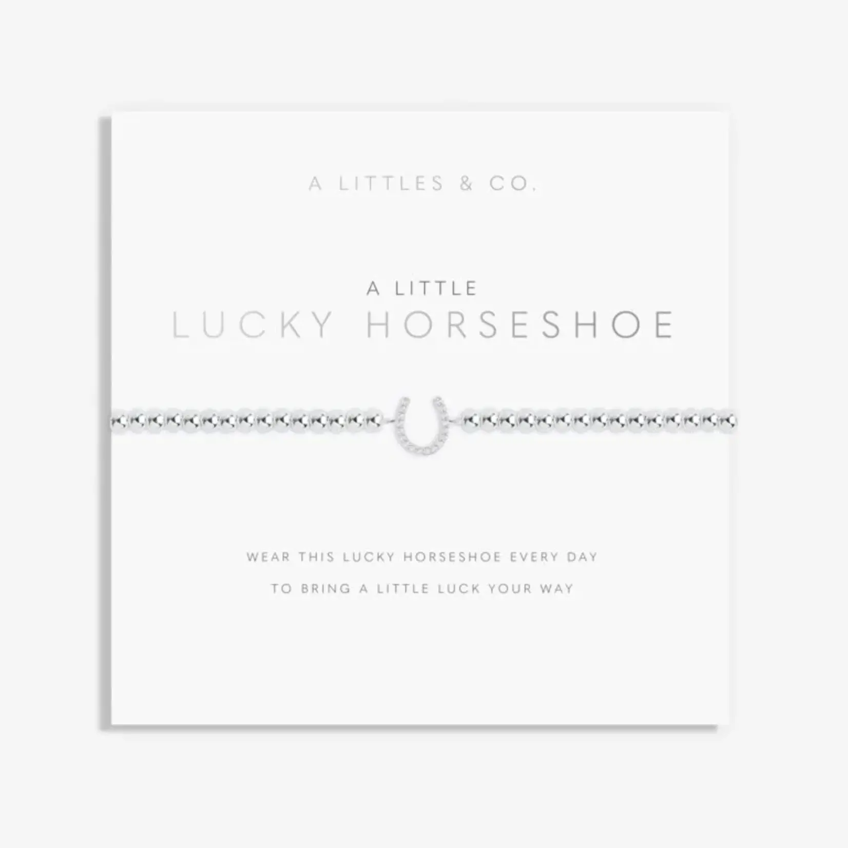 A Littles & Co  A Little 'Lucky Horseshoe' Bracelet
