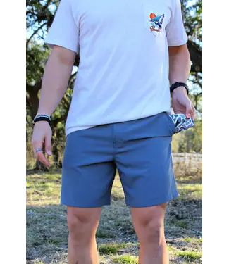 Burlebo Everyday River Rock Grey Shorts