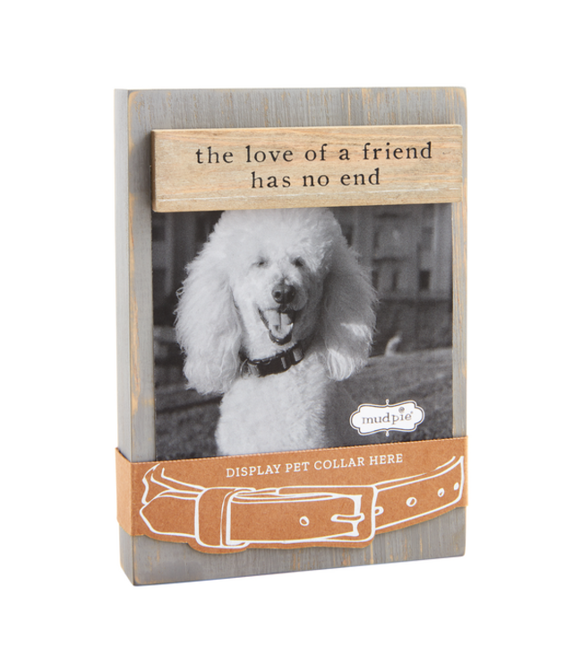 Grey Dog Collar Frame
