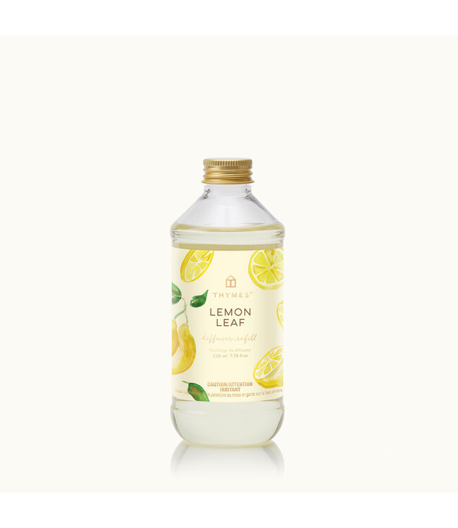 Thymes Lemon Leaf Reed Diffuser Oil Refill