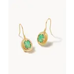 Spartina Atlantic Opal Drop Earrings Gold