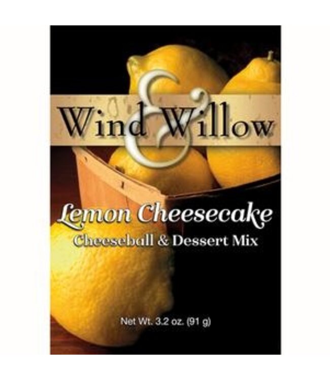 Wind & Willow Lemon Cheesecake Cheeseball & Dessert Mix