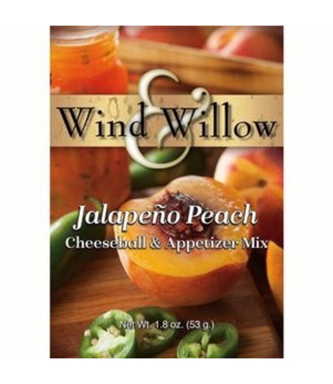 Wind & Willow Jalapeno Peach Cheeseball & Appetizer Mix