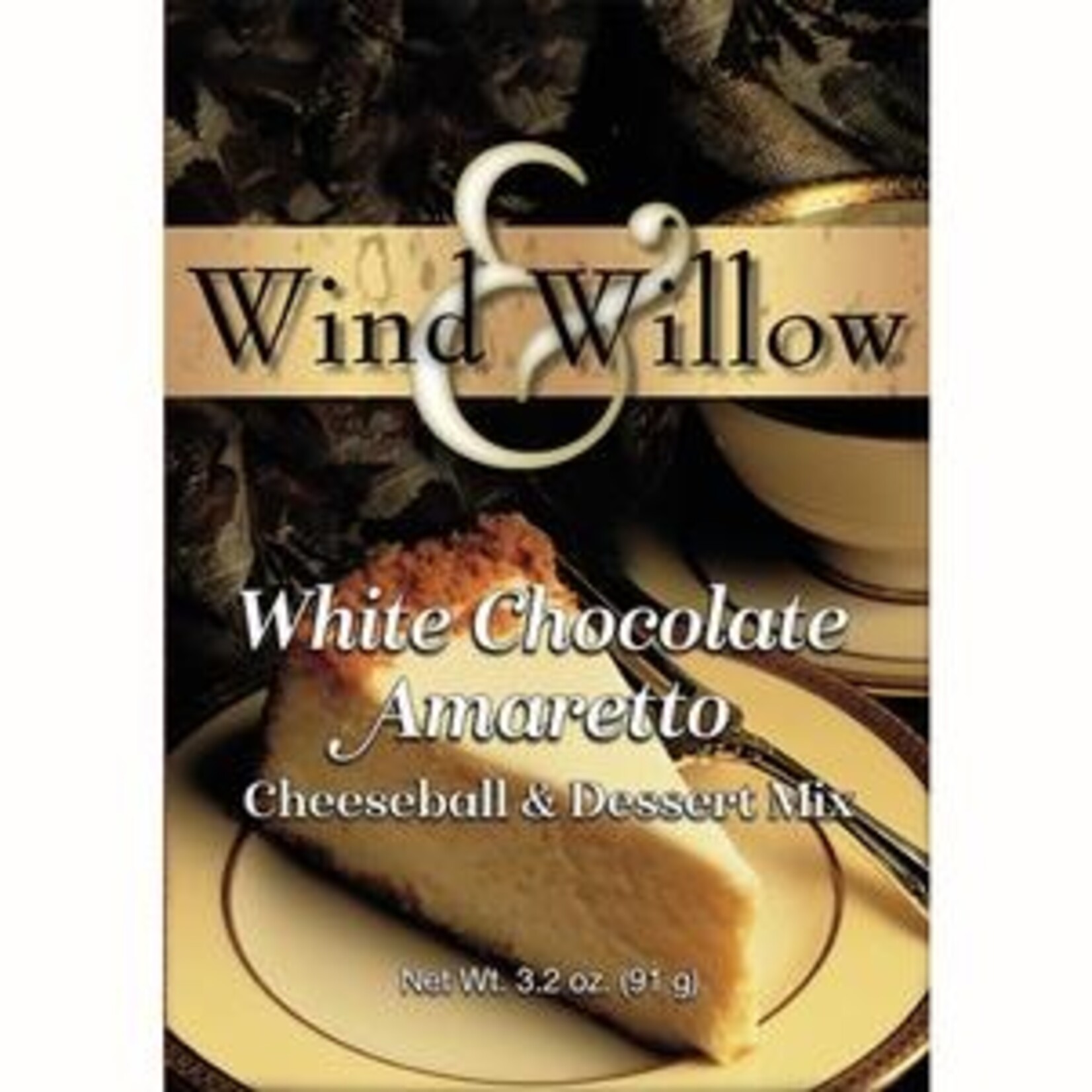 Wind & Willow White Chocolate Amaretto Cheeseball & Dessert Mix