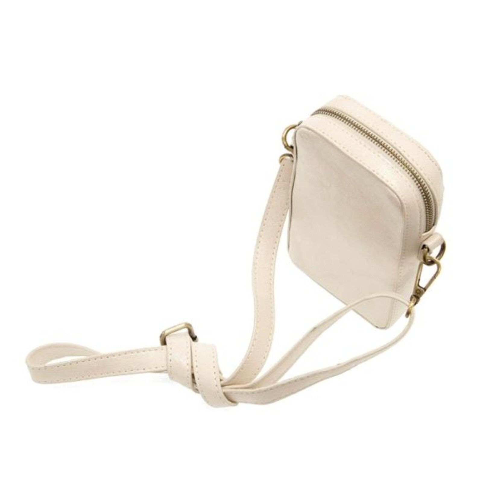 Joy Susan Phoenix White Crossbody Phone Bag