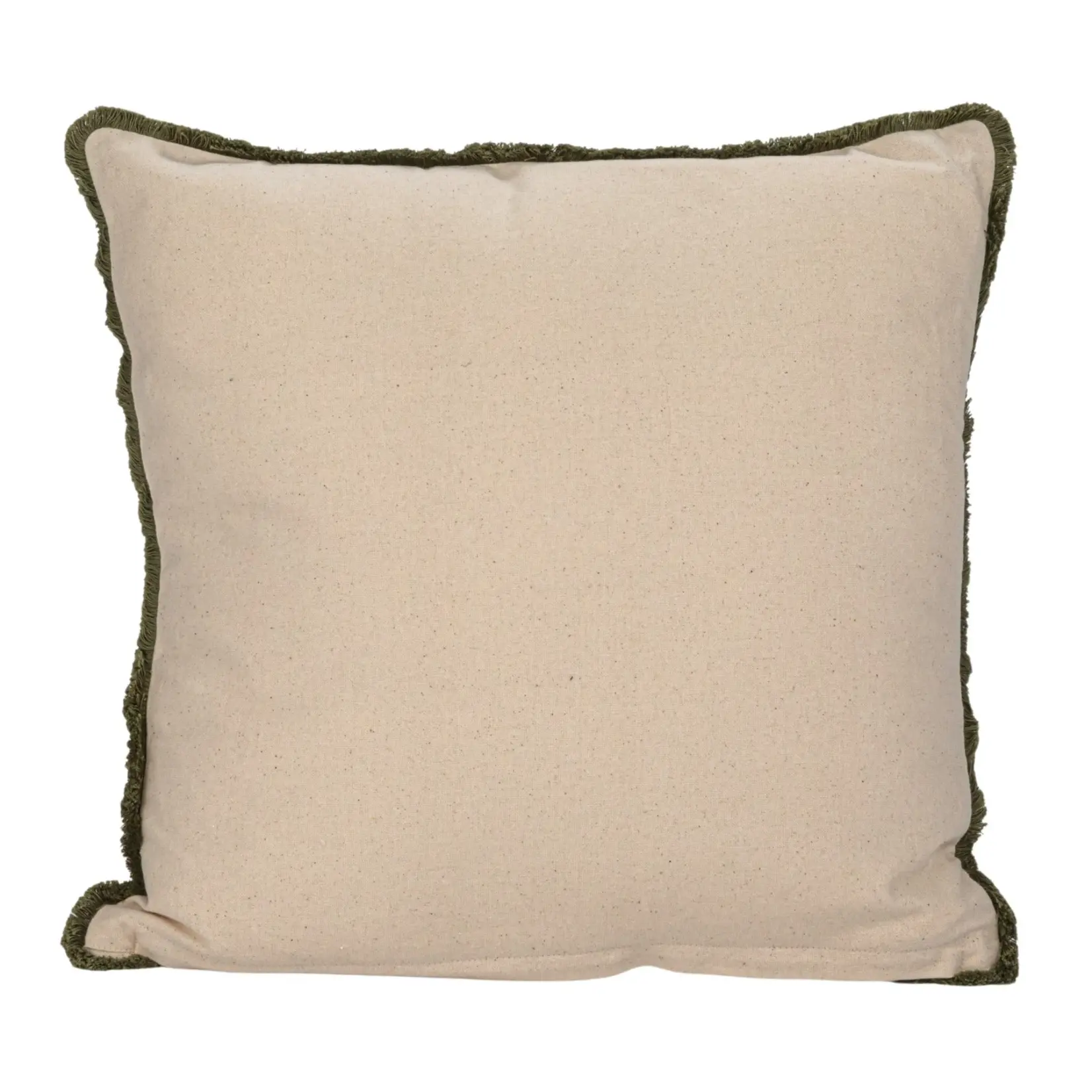 Cotton Slub Flower Pillow