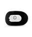 Jet Black Medium Flat Round Clip
