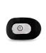 Jet Black Large Flat Round Clip