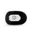 Jet Black Small Flat Round Clip