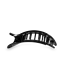 Jet Black Small Flat Round Clip