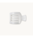 Coconut White Small Flat Square Clip