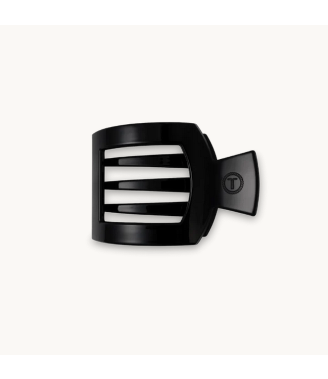 Jet Black Small Flat Square Clip