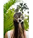 Coconut White Medium Flat Square Clip