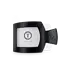 Jet Black Medium Flat Square Clip