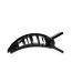 Jet Black Medium Flat Square Clip