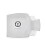 Coconut White Large Flat Square Clip