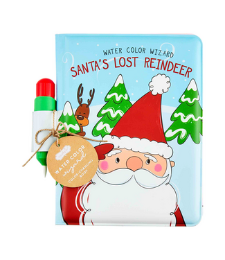 Santa's Reindeer Color Book