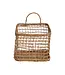 Hand-Woven Seagrass Wall Basket