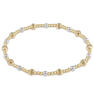 enewton design Enewton Dignity Sincerity Pattern 4mm Bead Bracelet Pearl