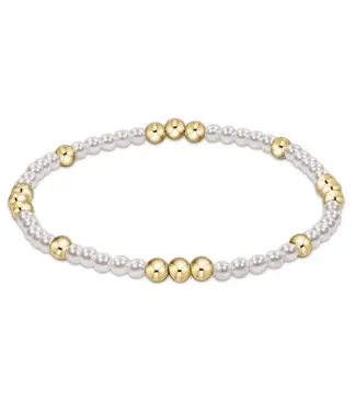 enewton design Enewton Worthy Pattern 3mm Bead Bracelet Pearl