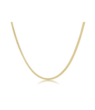 enewton design Enewton Choker Herringbone Chain Gold