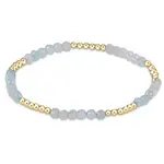 enewton design Enewton Blissful Pattern 2.5mm Bead Bracelet Aquamarine