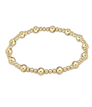 enewton design Enewton Extends Classic Sincerity Pattern 5mm Bead Bracelet Gold