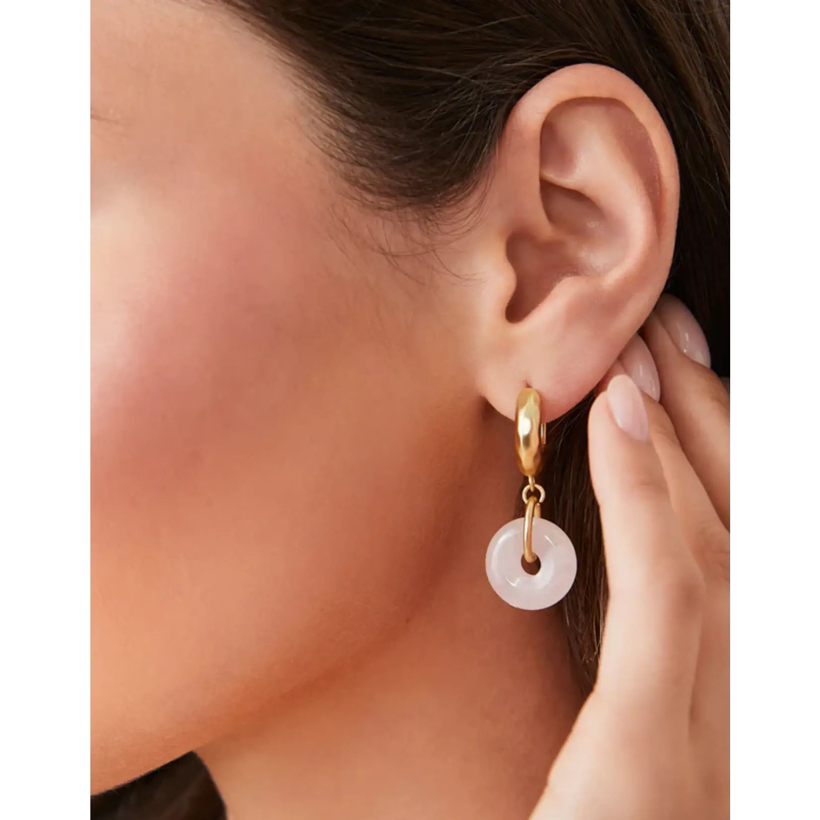 Spartina Ophelia Earrings Rose-Quartz