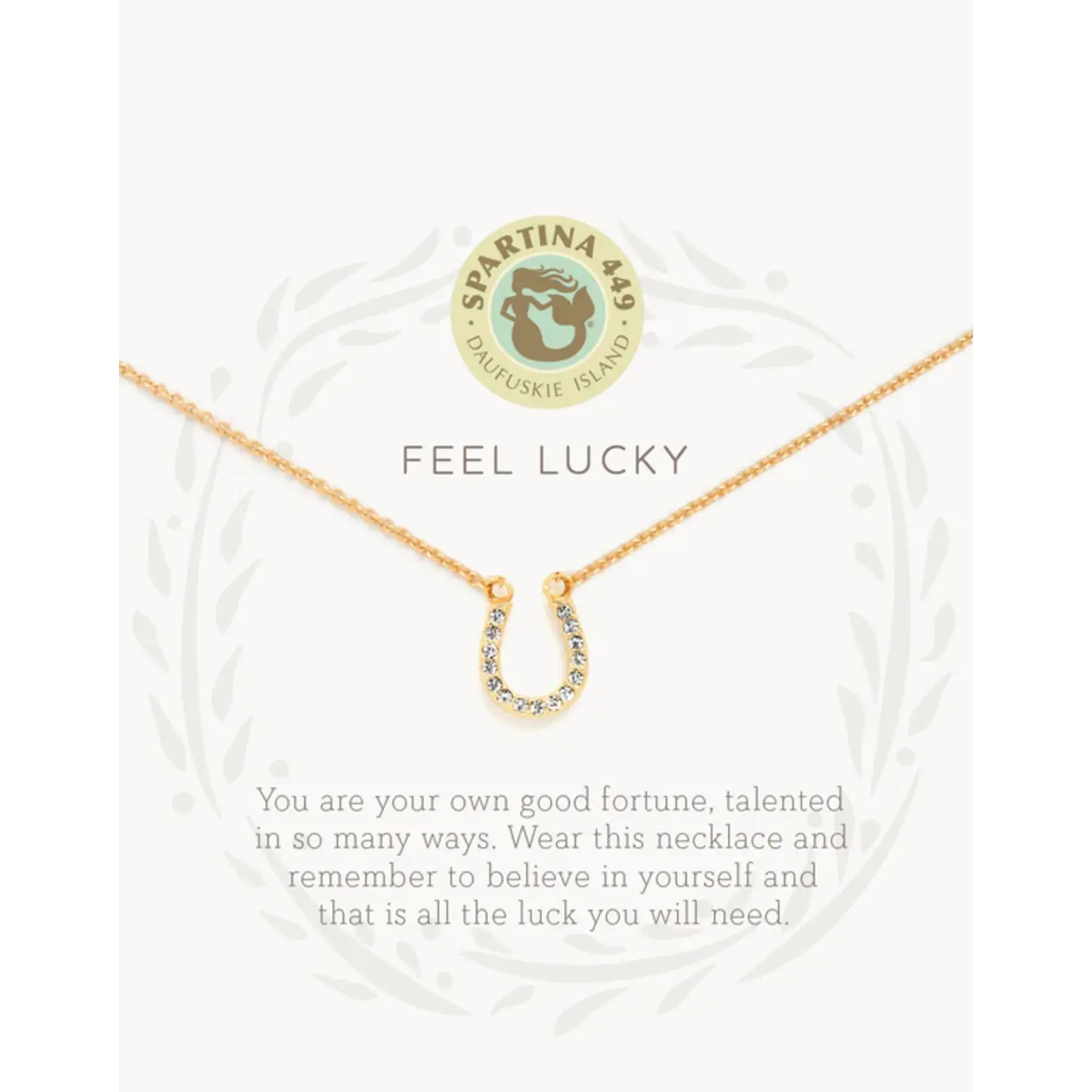 Spartina Sea La Vie Feel Lucky Necklace