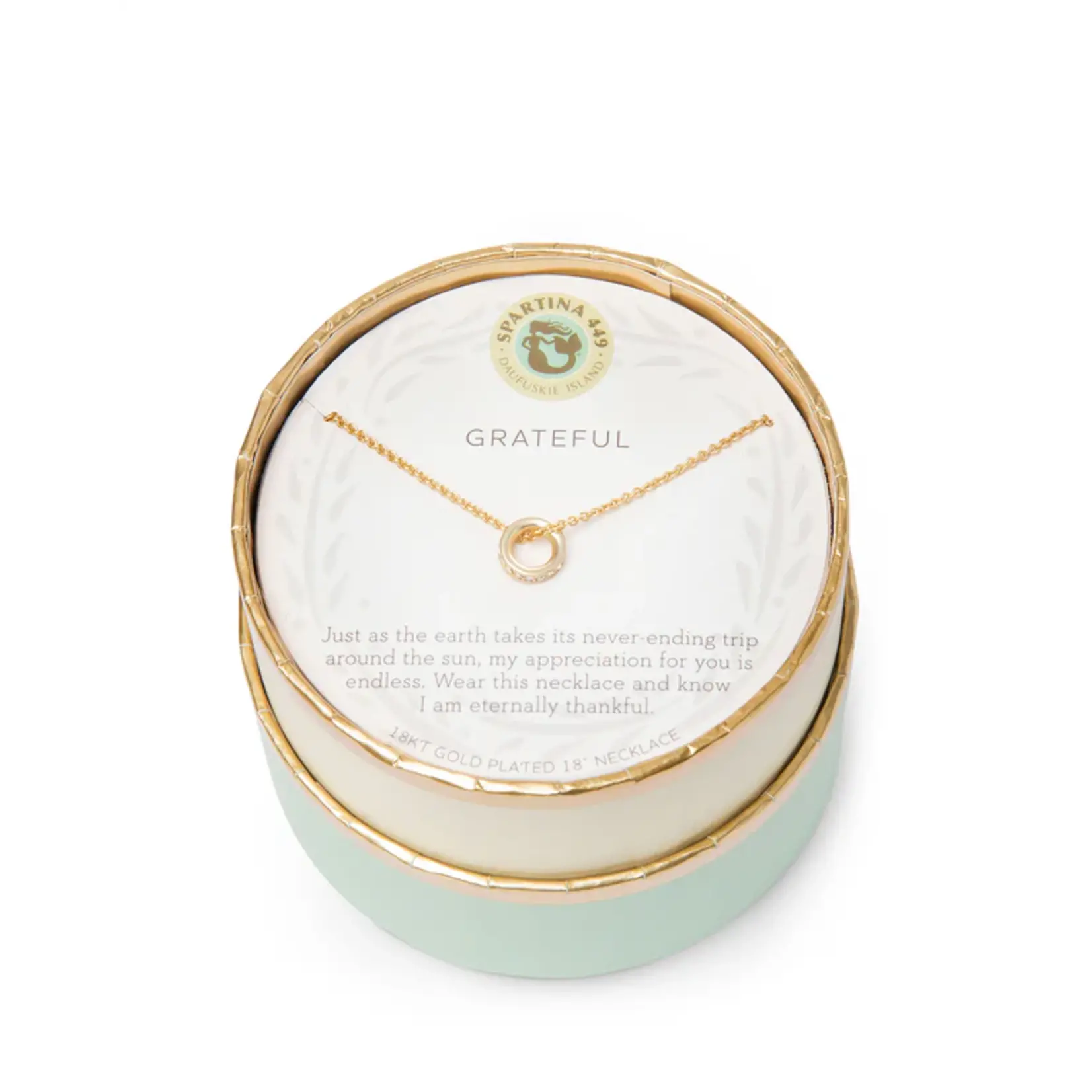 Spartina Sea La Vie Grateful Necklace